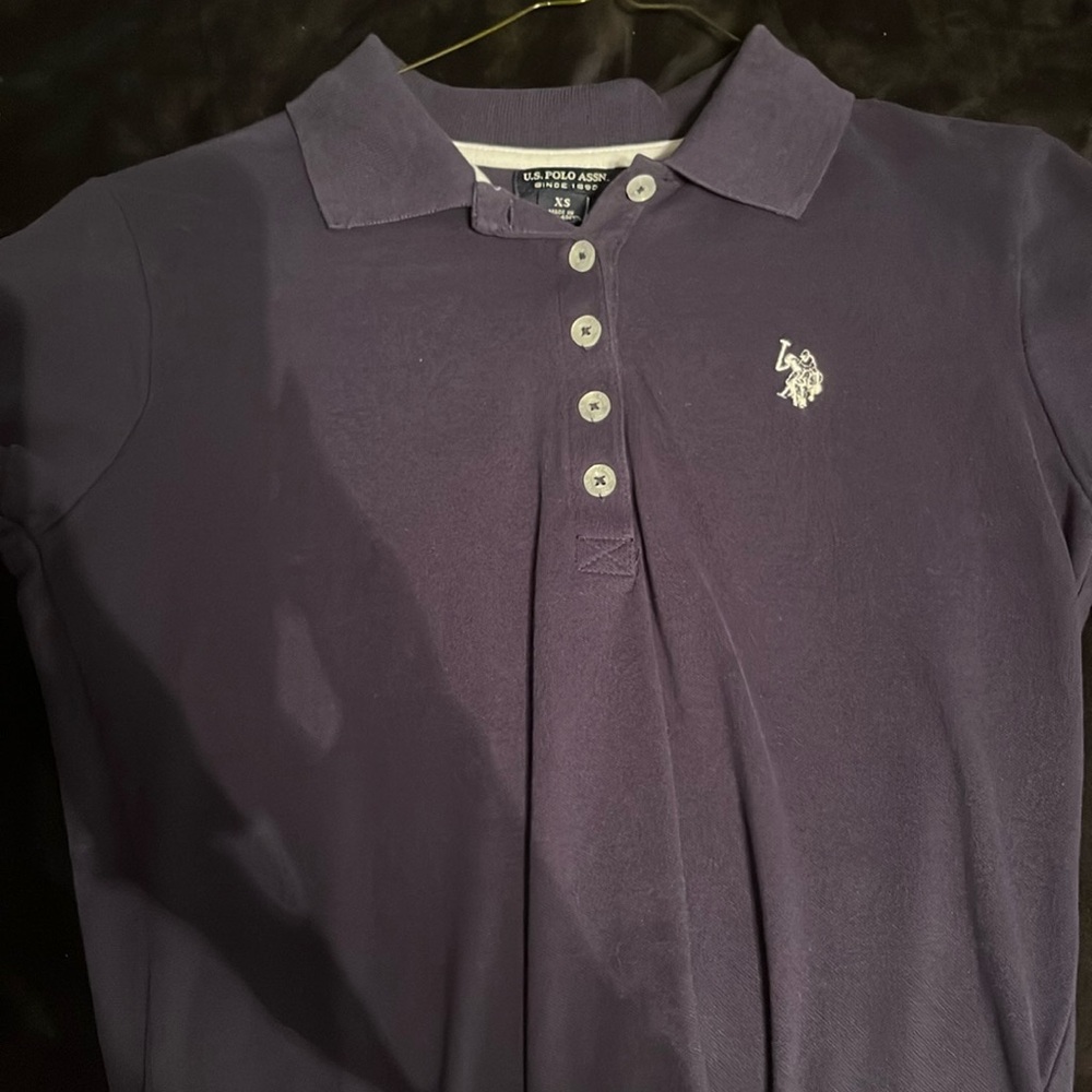 Navy Blue Polo T shirt